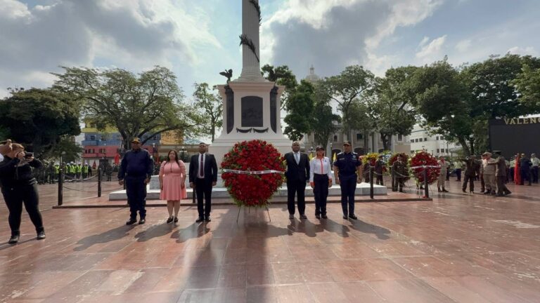 Carabobo conmemoró 215 aniversario de la Proclamación de la Independencia