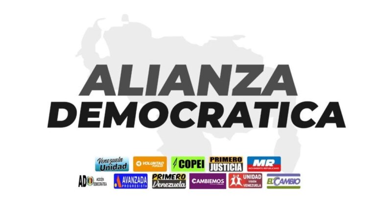 Alianza Democrática presentó sus candidatos a gobernadores y diputados rumbo al 25M