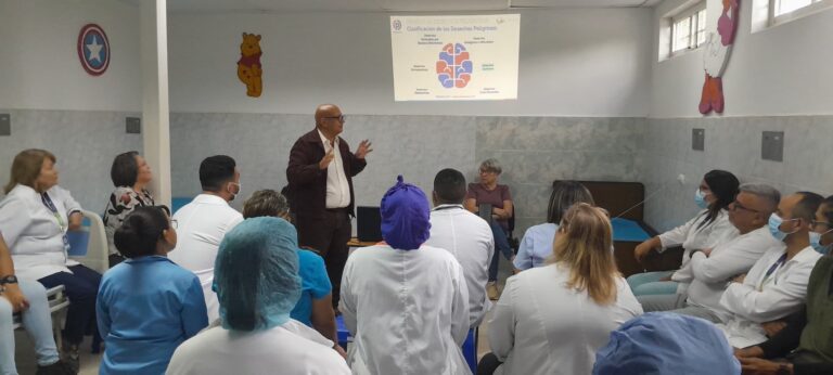 Personal del Centro Médico Pediátrico Dr. José Gregorio Hernández participó en charla sobre “Salud Mental y Manejo de Desechos Biológicos”