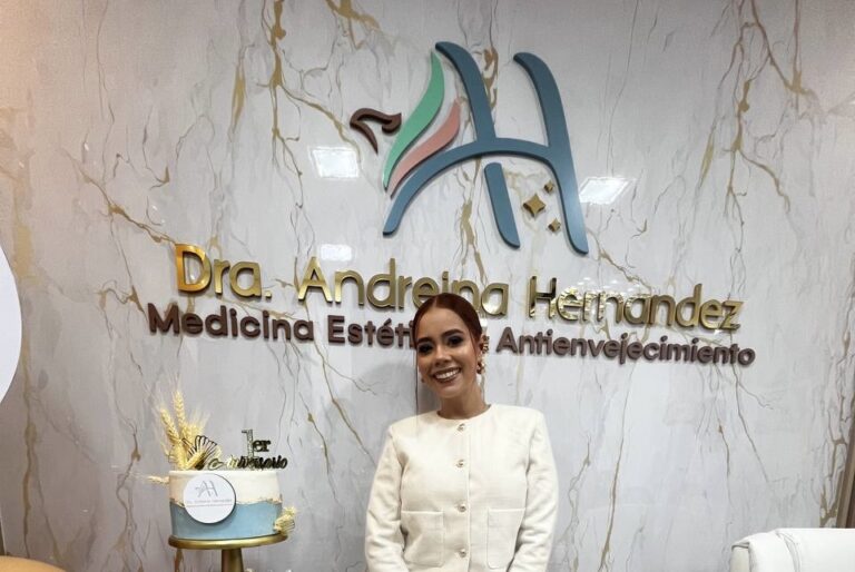 Dra Andreina Hernández celebra el Primer Aniversario de su consultorio de Medicina Estética y Antienvejecimiento