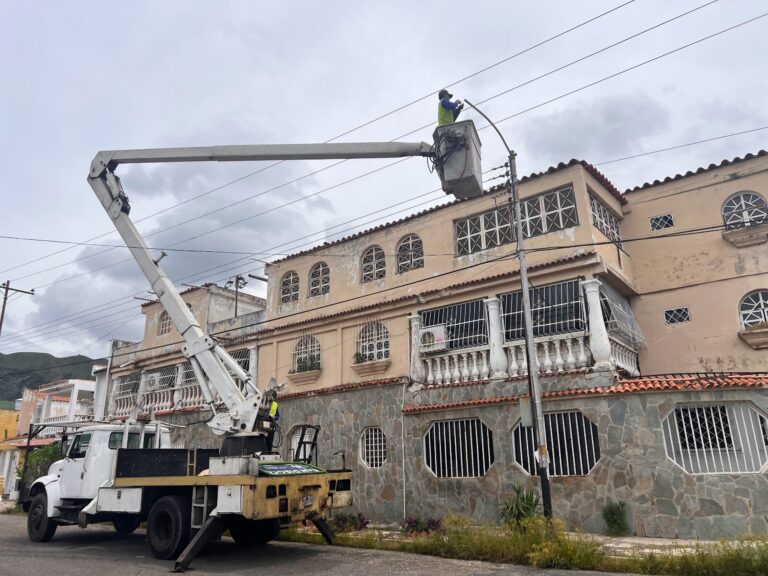 IAM Fumcosandi realiza sustitución de luminarias en la urbanización La Esmeralda