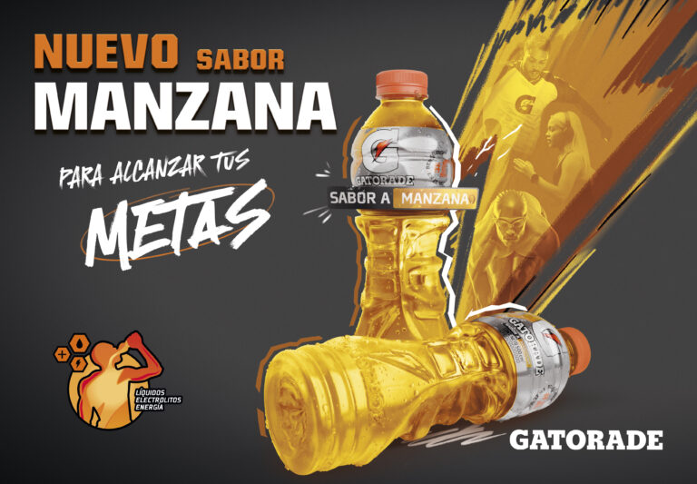Gatorade presenta su nuevo sabor a manzana