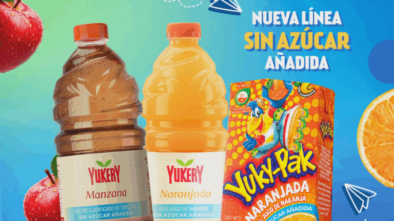 Yukery amplía su línea de jugos sin azúcar añadida