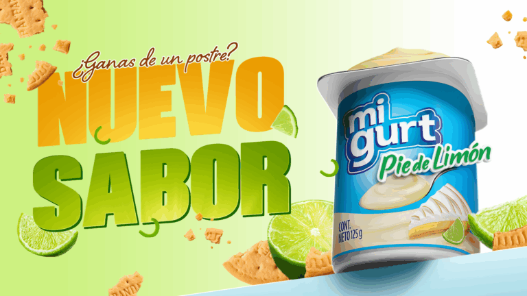 MiGurt desbloquea las ganas de un postre con su nuevo sabor Pie de Limón