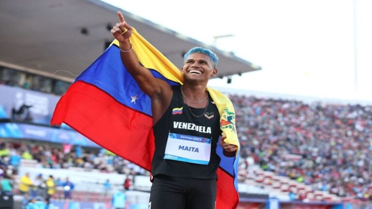 José Maita conquista los 800 metros de la Cuarta Parada de la Liga de Atletismo
