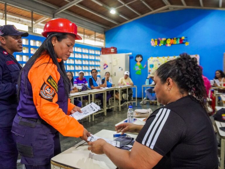 Conforman Unidades Populares de Gestión de Riesgo en Naguanagua