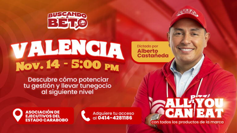 “Buscando a Beto” llega a Valencia: Pizza de Verdad presenta su modelo de franquicia en un evento con pizza ilimitada para los asistentes