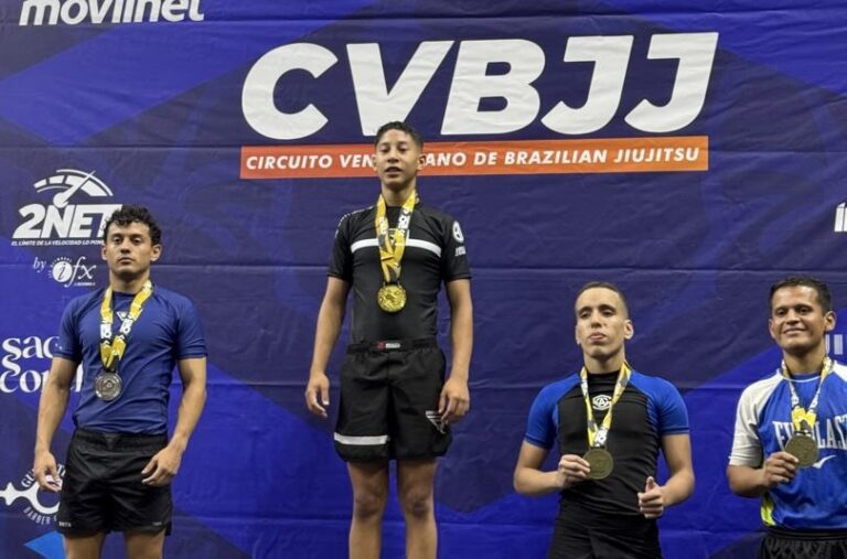 El atleta venezolano Miguel Antonio Ortega Villalobos brilla en el Jiu Jitsu nacional e internacional