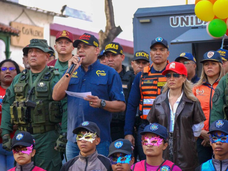 Desplegados más de 16 mil funcionarios en dispositivo “Carnavales Felices y Seguros 2026” en Carabobo