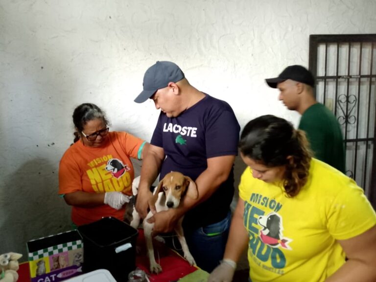 Comenzó campaña de vacunación Séxtuple canina en Bejuma
