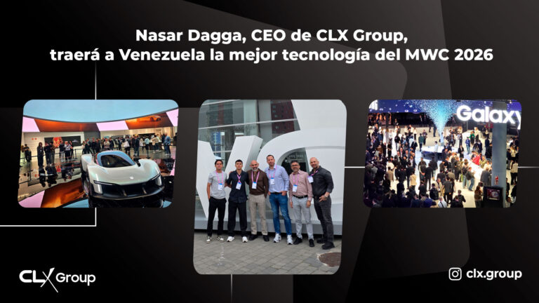 Nasar Dagga, CEO de CLX Group, traerá a Venezuela la mejor tecnología del MWC 2026