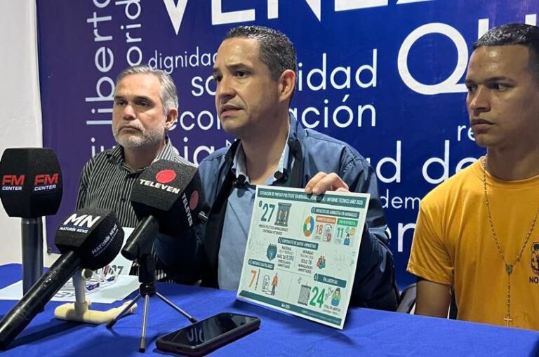 Ángel Aristimuño: En Monagas quedan 27 presos políticos tras las rejas