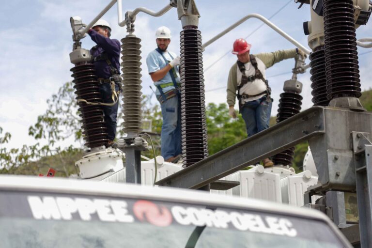 Gobernador Lacava anunció instalación de transformador eléctrico en San Diego