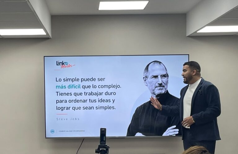 Linko Cowork celebró con éxito el foro «Comercialización Moderna» de la mano de Simón Prieto