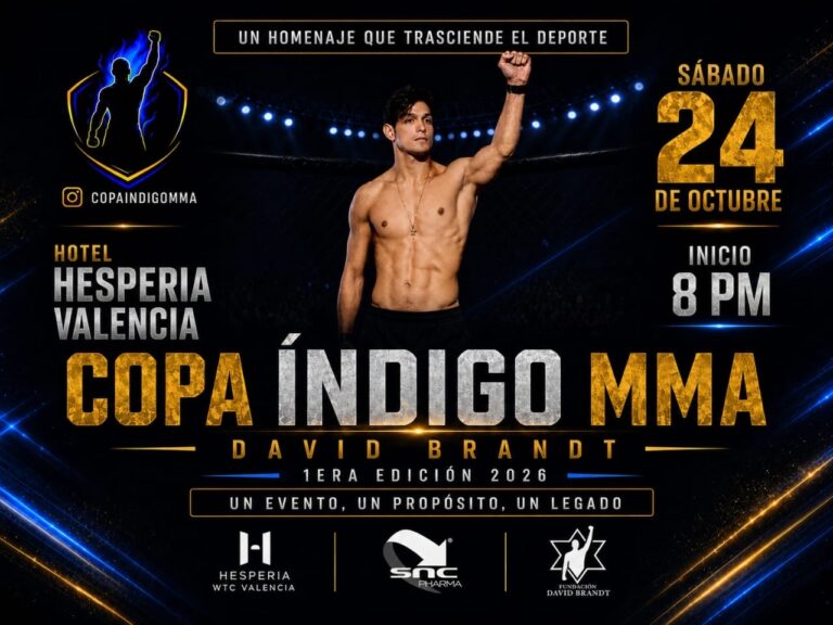 Llega a Valencia la 1.ª Edición de la Copa Índigo MMA