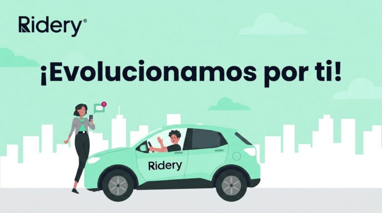 Ridery lanza nueva app más rápida, segura e integral