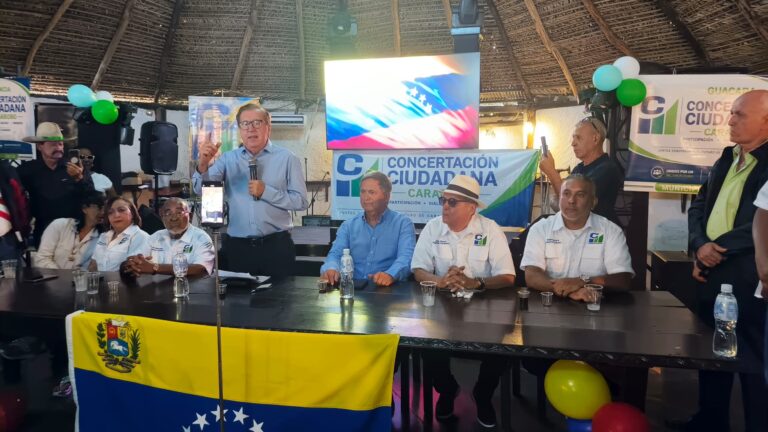 ​César Pérez Vivas en Carabobo: «Aquí nadie está bailando en las calles, exigimos saber a dónde va el dinero del petróleo»