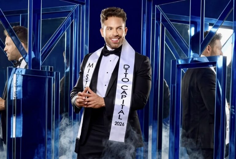 Michael López: El guayanés de acero se luce como Mister Distrito Capital al Reinas y Reyes de Venezuela