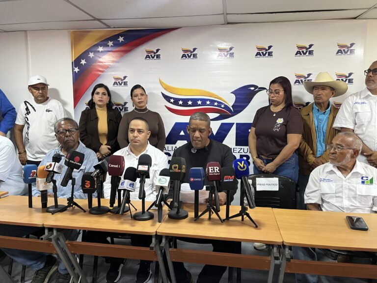 Alianza por Venezuela (AVE) se formaliza en Carabobo exigiendo elecciones presidenciales y la liberación de presos políticos